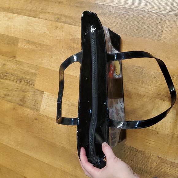 Disney x The Bradford Exchange Mickey Mouse Iconic Faux Leather Tote Bag - Picture 11 of 11